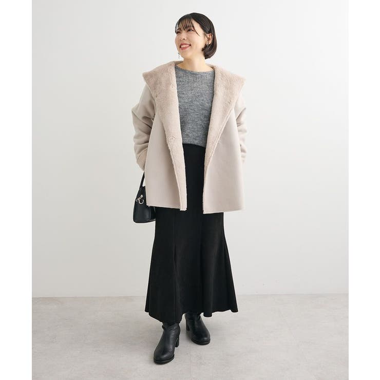 なめらかタッチスウェード調マーメイドスカート | Green Parks  | 詳細画像14 