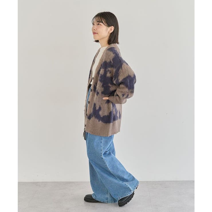 アニマル柄カーディガン | Green Parks  | 詳細画像10 