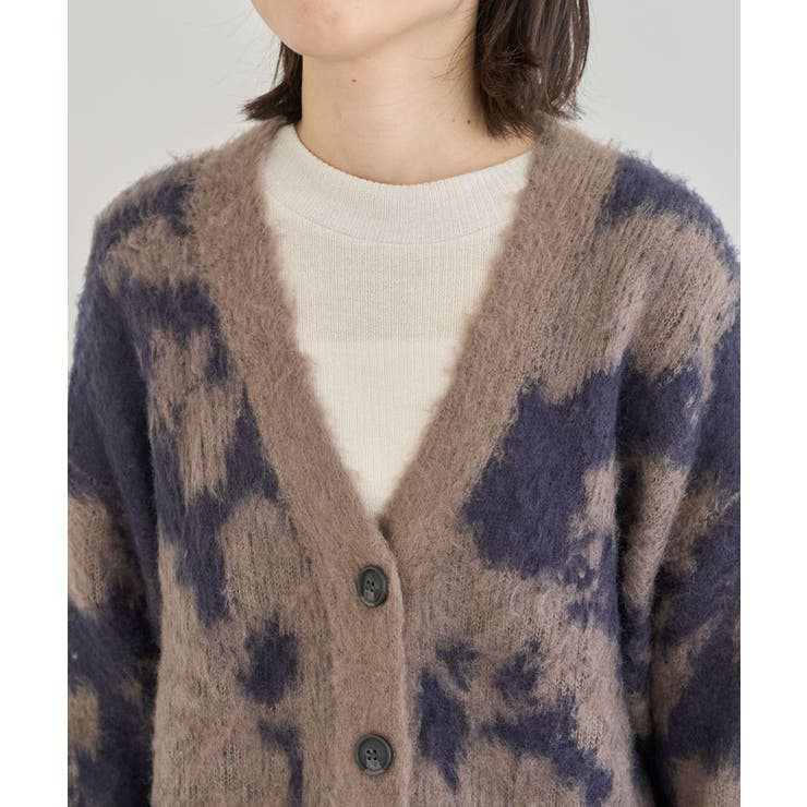 アニマル柄カーディガン | Green Parks  | 詳細画像15 