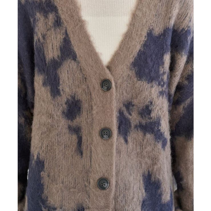 アニマル柄カーディガン | Green Parks  | 詳細画像17 