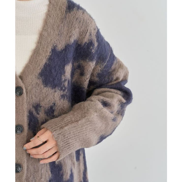 アニマル柄カーディガン | Green Parks  | 詳細画像18 