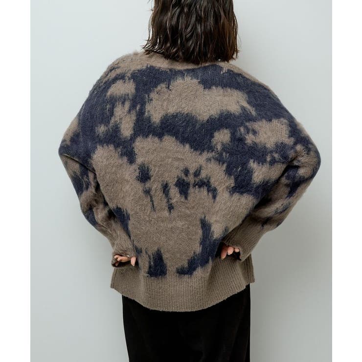 アニマル柄カーディガン | Green Parks  | 詳細画像8 