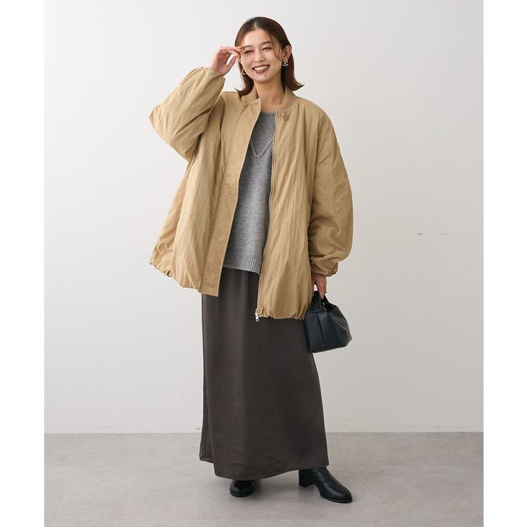 フェイクレイヤードVネックニットプルオーバー | Green Parks  | 詳細画像10 