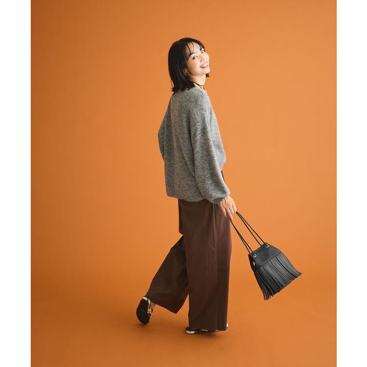 シアーゆったりニットプルオーバー | Green Parks  | 詳細画像4 