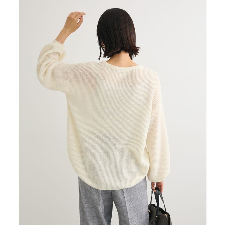 シアーゆったりニットプルオーバー | Green Parks  | 詳細画像34 