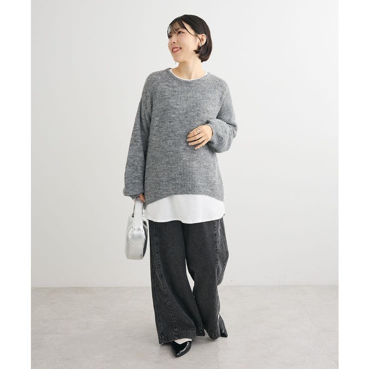 シアーゆったりニットプルオーバー | Green Parks  | 詳細画像39 