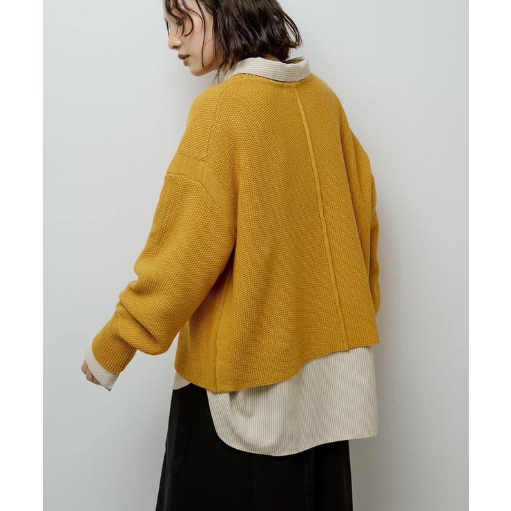 かのこ編モックネックニットプルオーバー | Green Parks  | 詳細画像18 