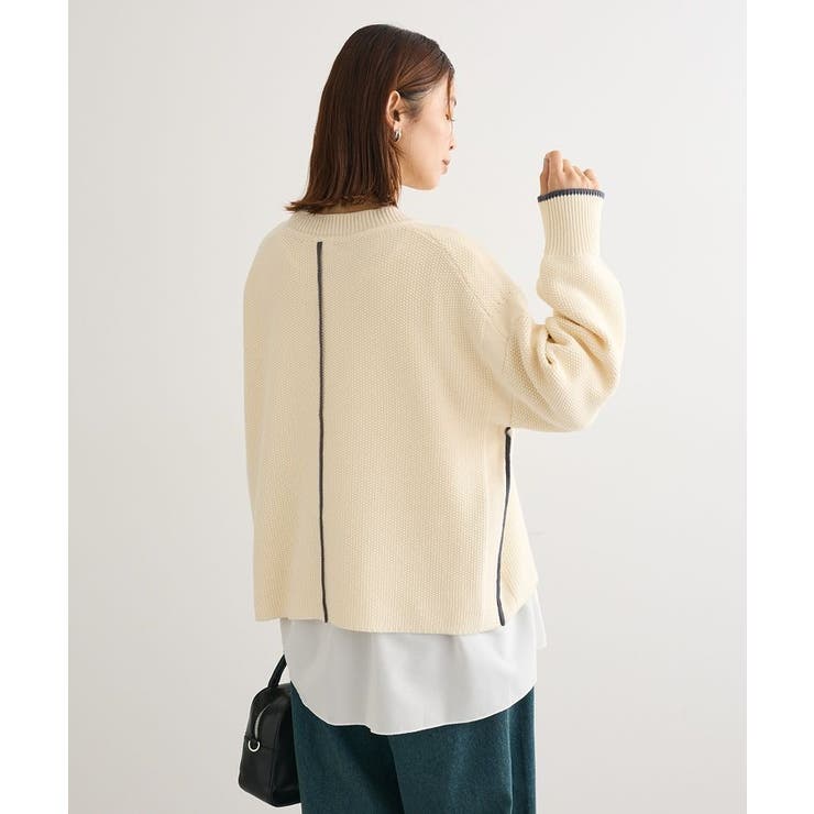 かのこ編モックネックニットプルオーバー | Green Parks  | 詳細画像32 