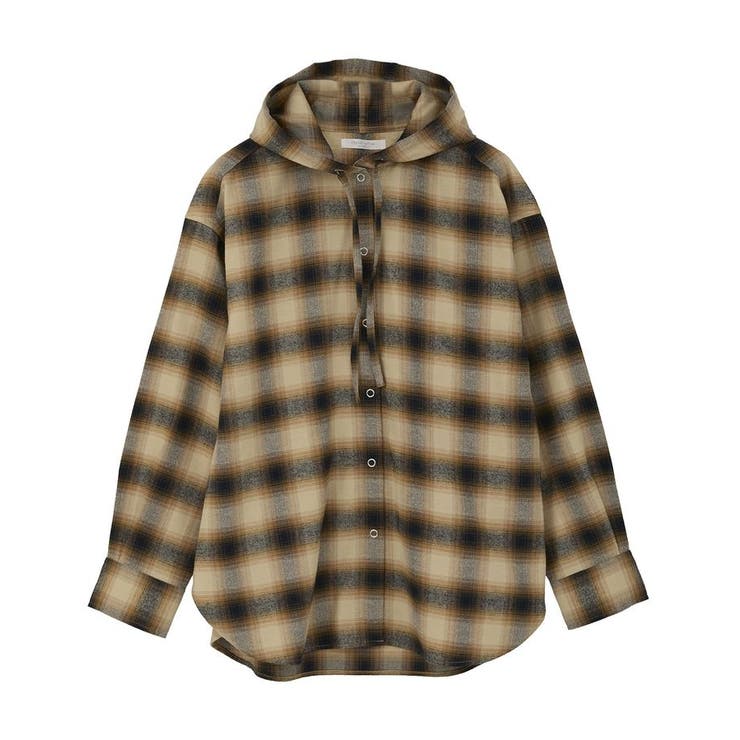 ネルチェックフードシャツ | Green Parks  | 詳細画像24 