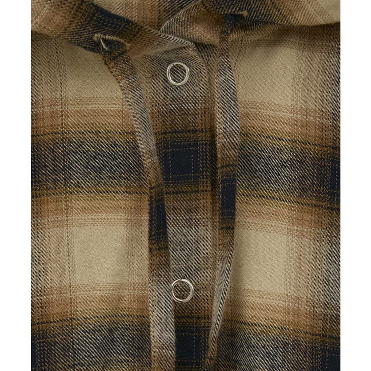 ネルチェックフードシャツ | Green Parks  | 詳細画像29 