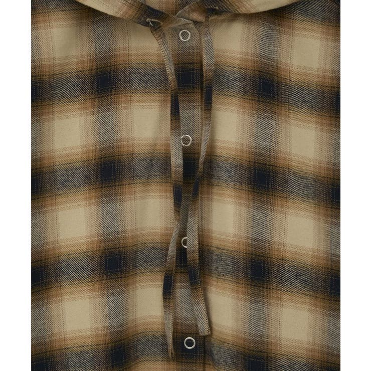 ネルチェックフードシャツ | Green Parks  | 詳細画像30 