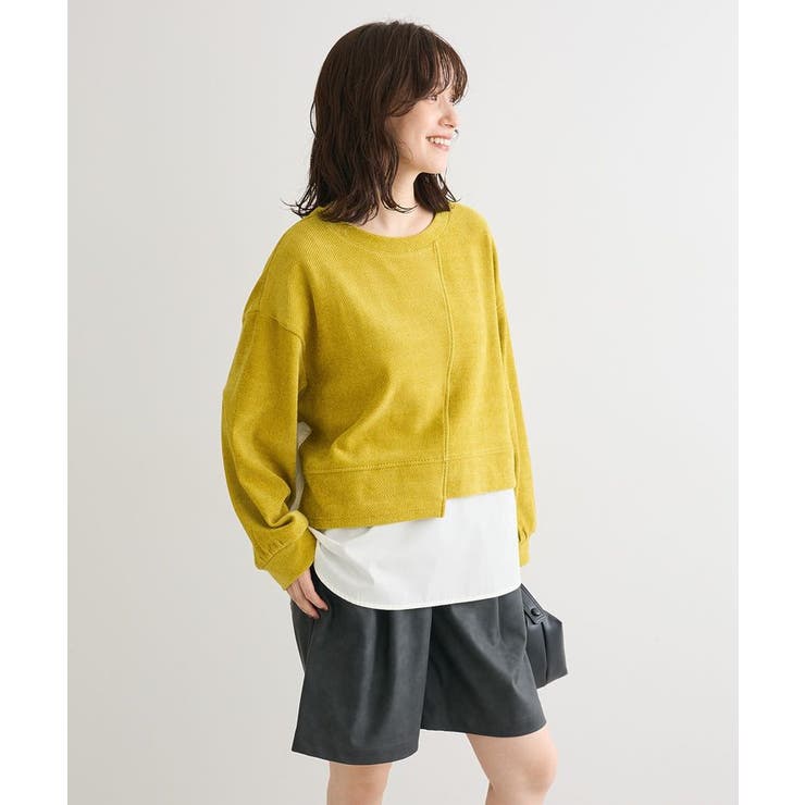 カットコーデュロイドッキングプルオーバー | Green Parks  | 詳細画像5 