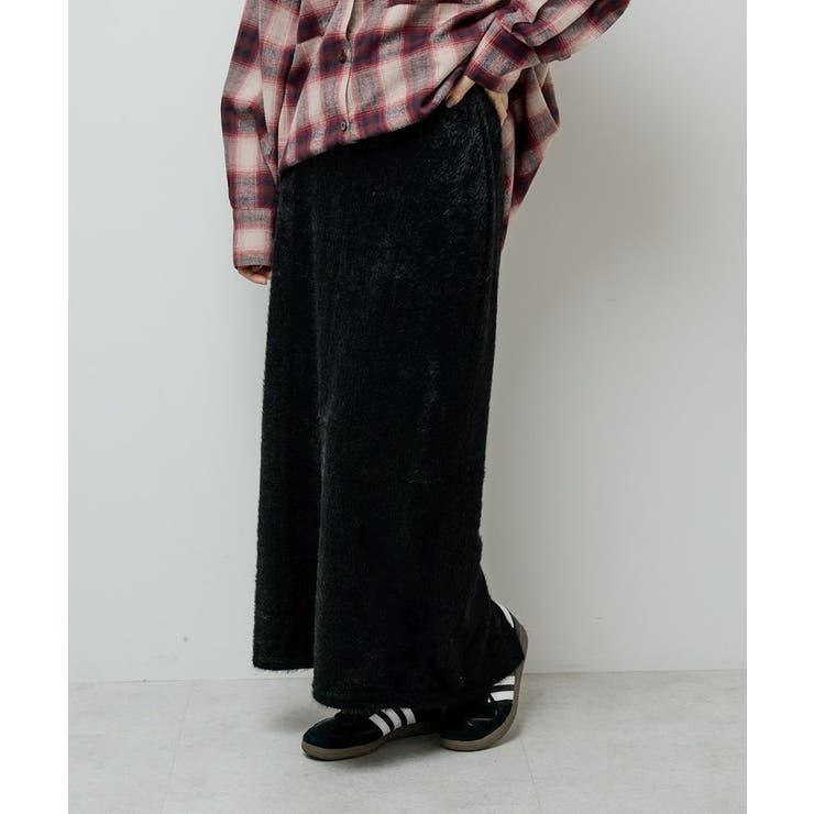 楽ちんシャギーIラインスカート | Green Parks  | 詳細画像6 