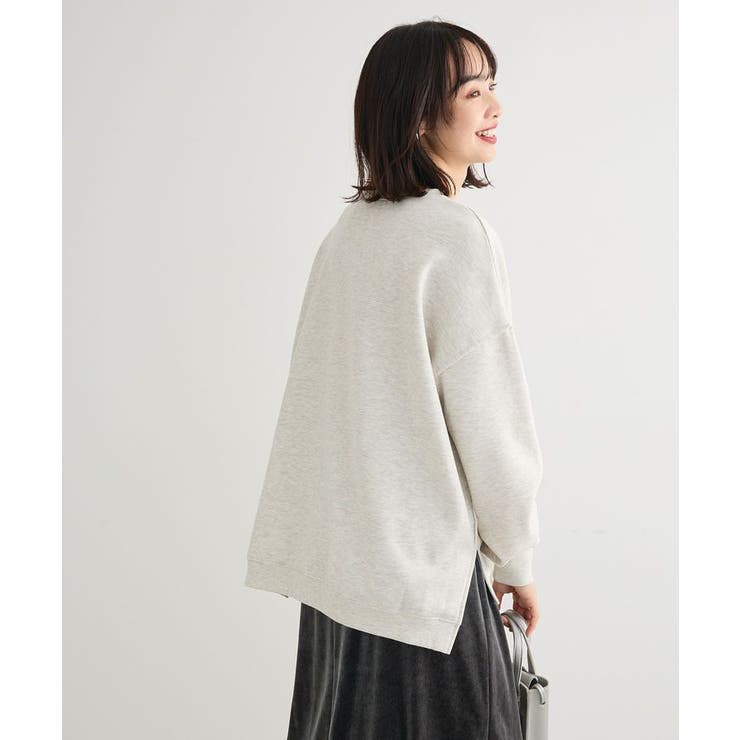 裏起毛ルーズサイズロゴプルオーバー | Green Parks  | 詳細画像13 