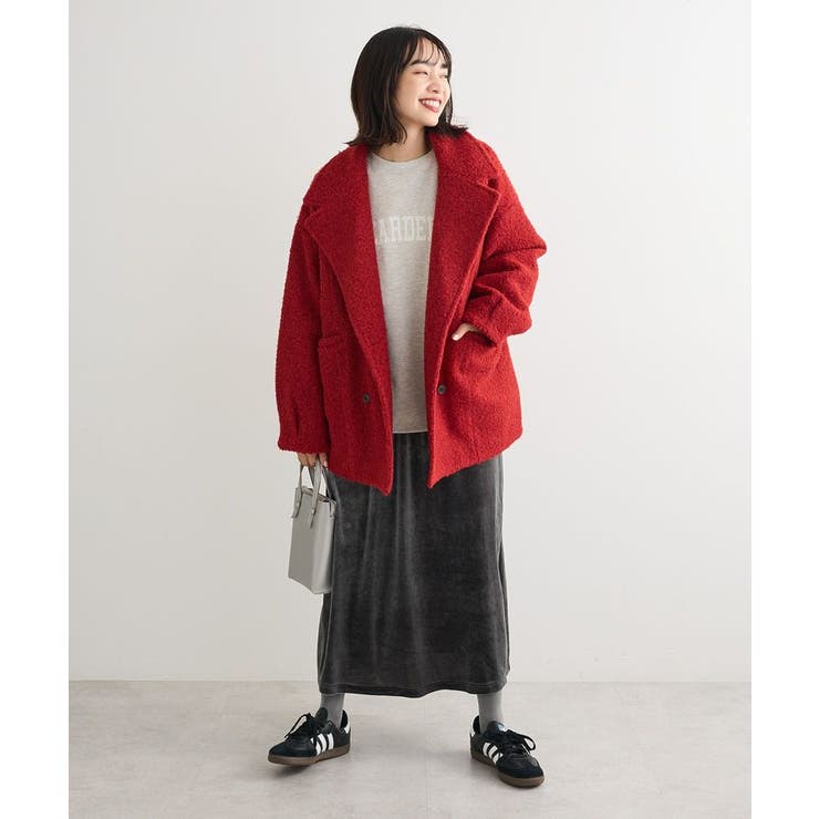 裏起毛ルーズサイズロゴプルオーバー | Green Parks  | 詳細画像14 