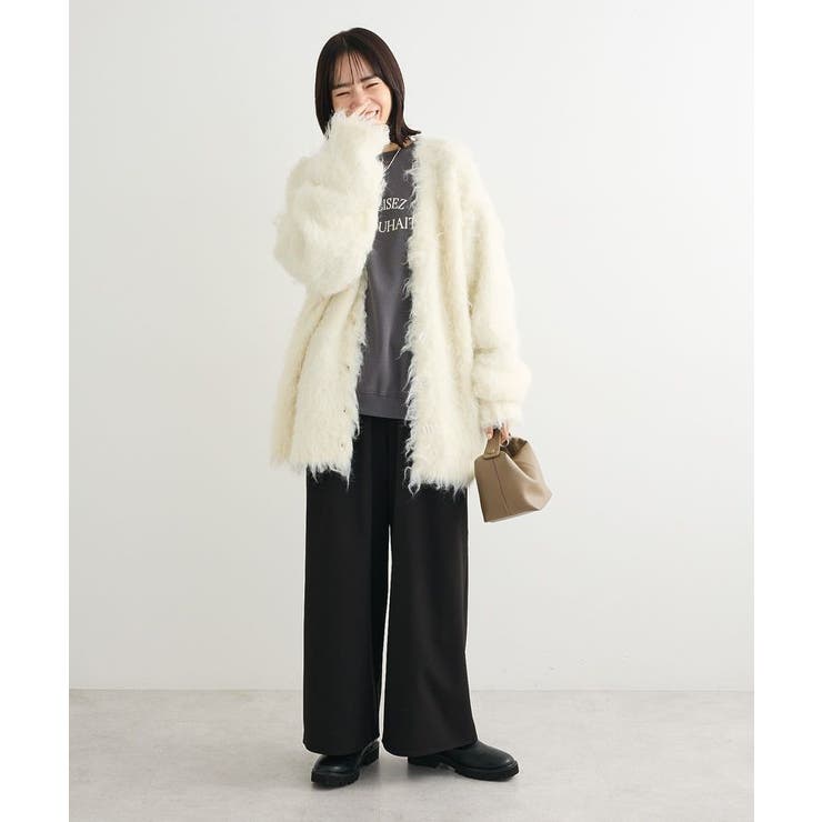 裏起毛ルーズサイズロゴプルオーバー | Green Parks  | 詳細画像7 