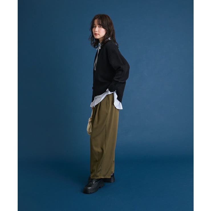 ウエストタックイージーパンツ | Green Parks  | 詳細画像4 