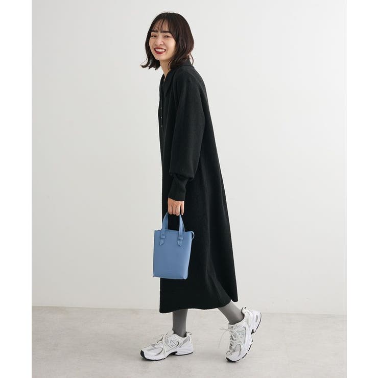 金釦ポロシャツニットワンピース | Green Parks  | 詳細画像11 