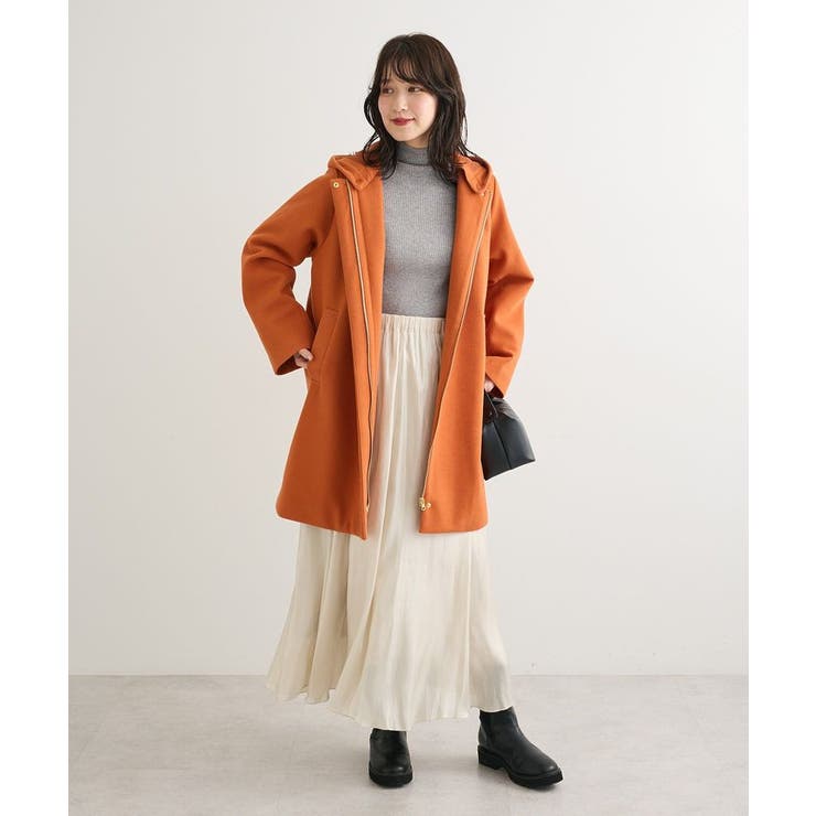 2wayフード取り外しAラインコート | Green Parks  | 詳細画像10 