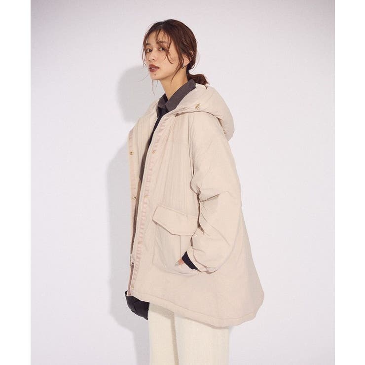 フーディ中綿コート | Green Parks  | 詳細画像15 