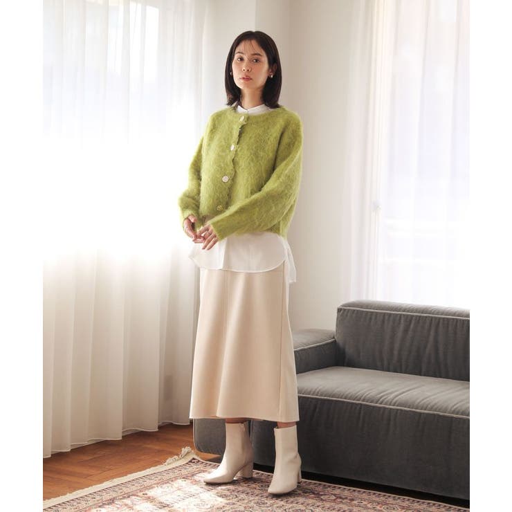起毛シャギーカーディガン | Green Parks  | 詳細画像2 