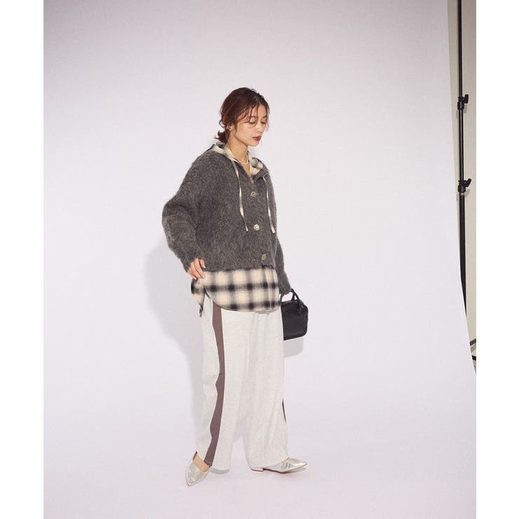 起毛シャギーカーディガン | Green Parks  | 詳細画像16 