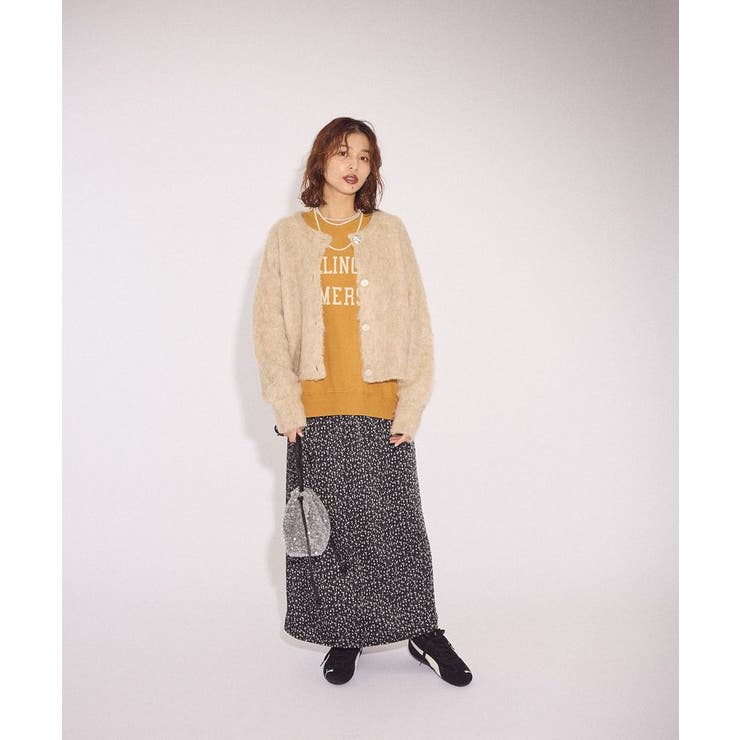 起毛シャギーカーディガン | Green Parks  | 詳細画像5 