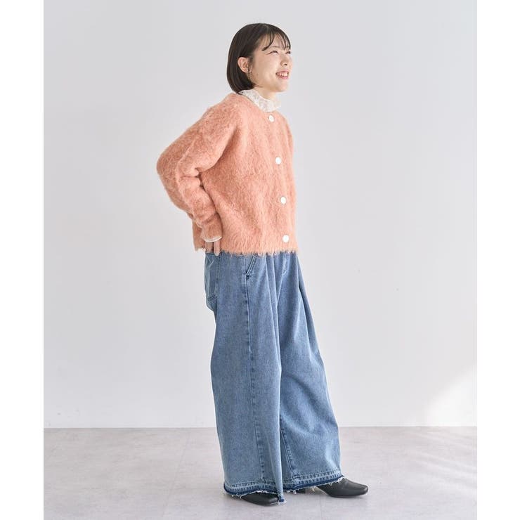 起毛シャギーカーディガン | Green Parks  | 詳細画像29 