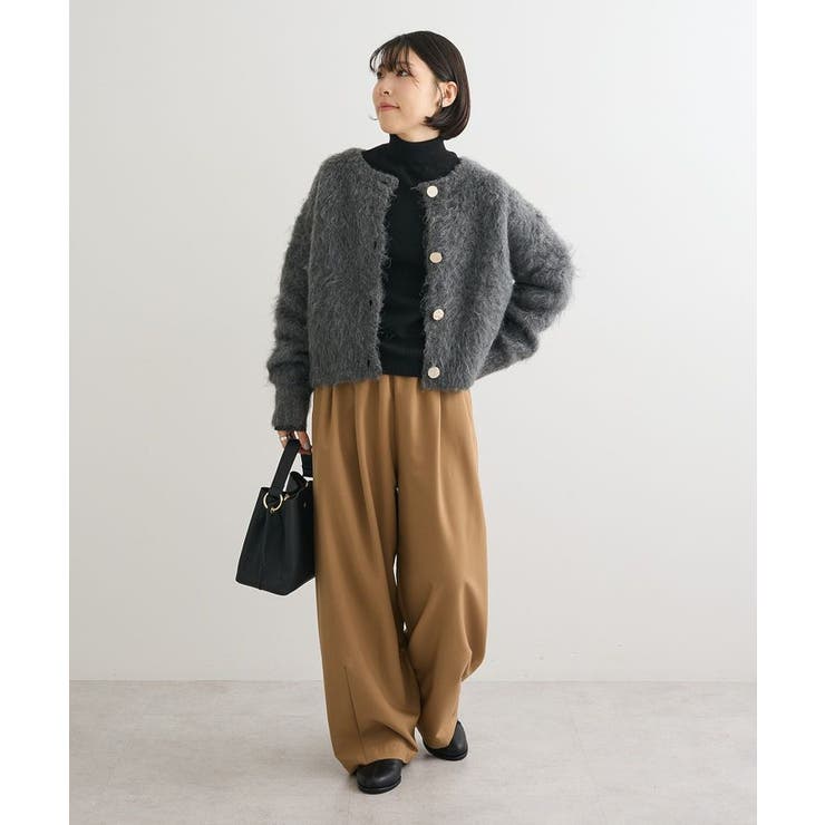 起毛シャギーカーディガン | Green Parks  | 詳細画像34 