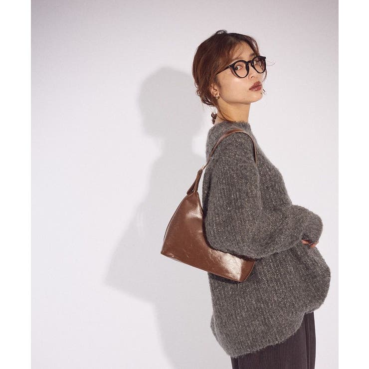 ブークレMIXニットチュニック | Green Parks  | 詳細画像20 