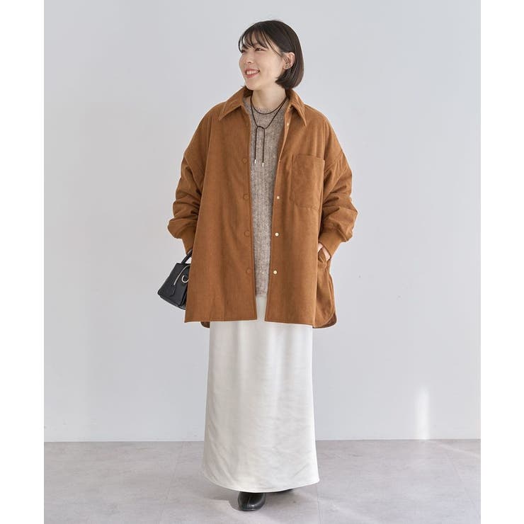 ブークレMIXニットチュニック | Green Parks  | 詳細画像38 