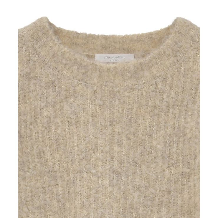 ブークレMIXニットチュニック | Green Parks  | 詳細画像44 