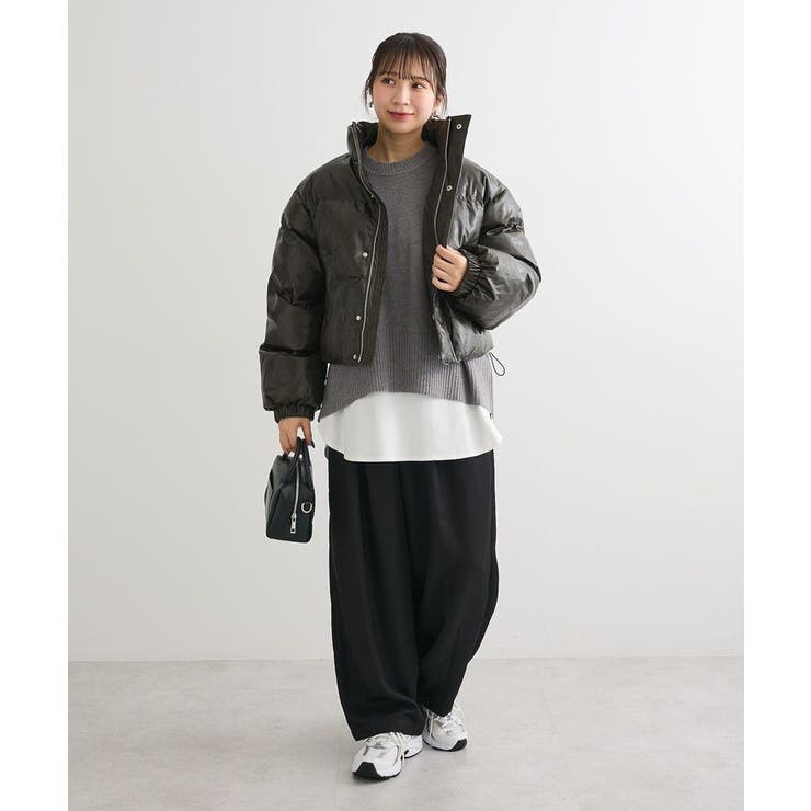 【WEB限定】裾ラウンドホワイトインナー | Green Parks  | 詳細画像29 