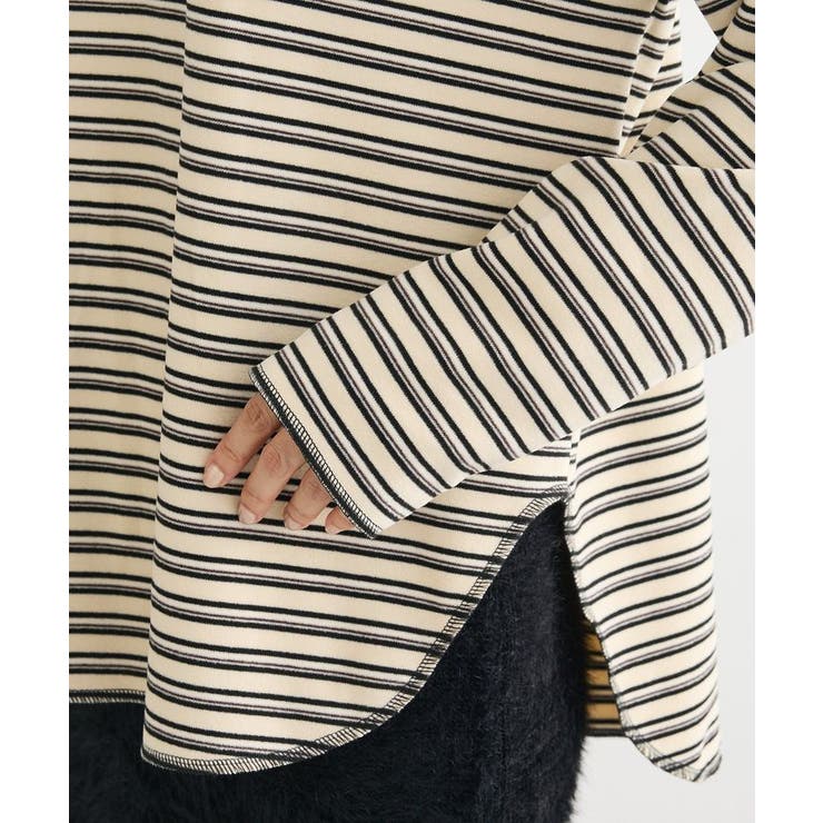 なめらかタッチマルチボーダープルオーバー | Green Parks  | 詳細画像10 