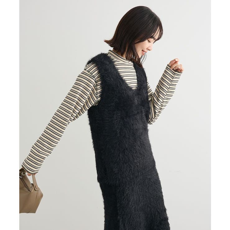 なめらかタッチマルチボーダープルオーバー | Green Parks  | 詳細画像5 