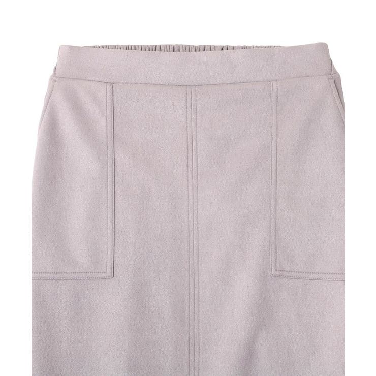 なめらかタッチスウェード調Iラインスカート | Green Parks  | 詳細画像16 