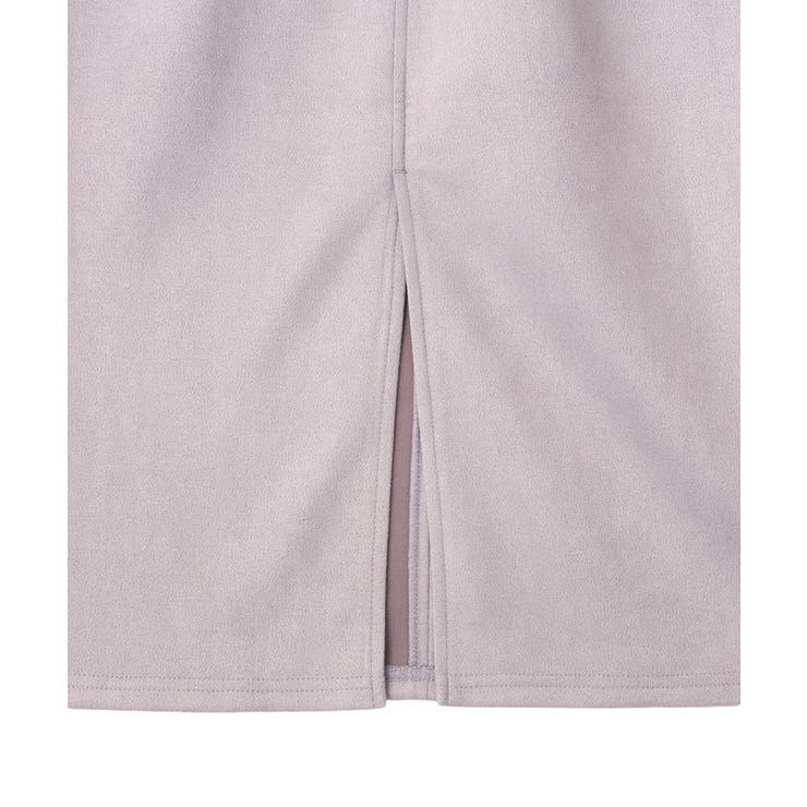 なめらかタッチスウェード調Iラインスカート | Green Parks  | 詳細画像19 