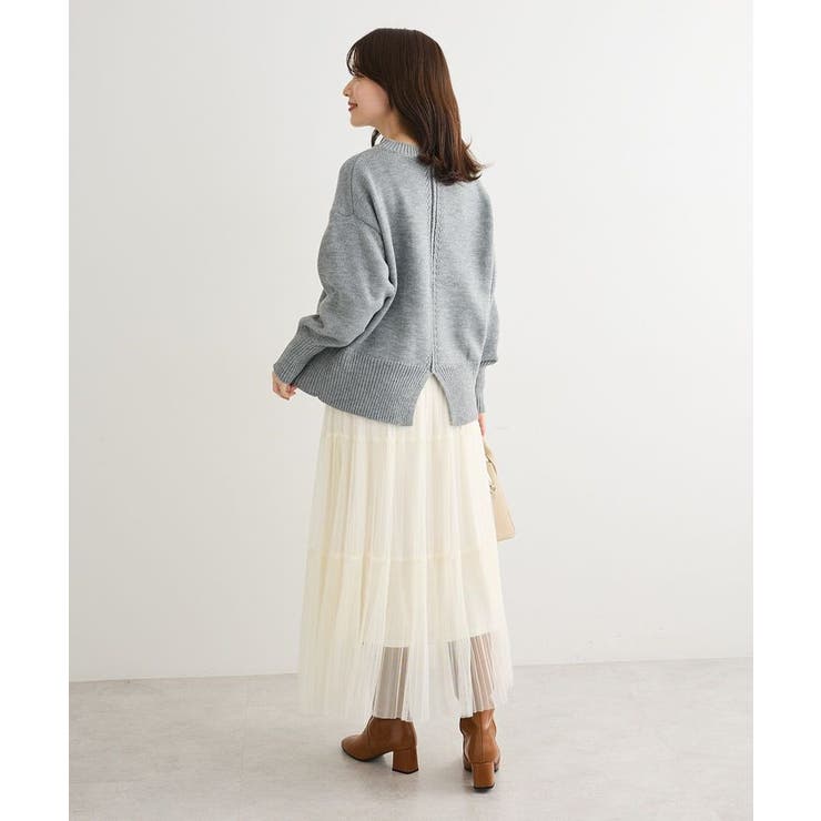 チュールプリーツティアードスカート | Green Parks  | 詳細画像6 