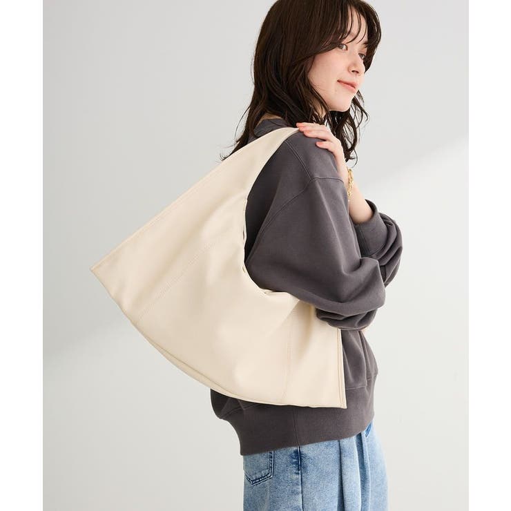 アイボリー | トライアングルショルダーバッグ | Green Parks 