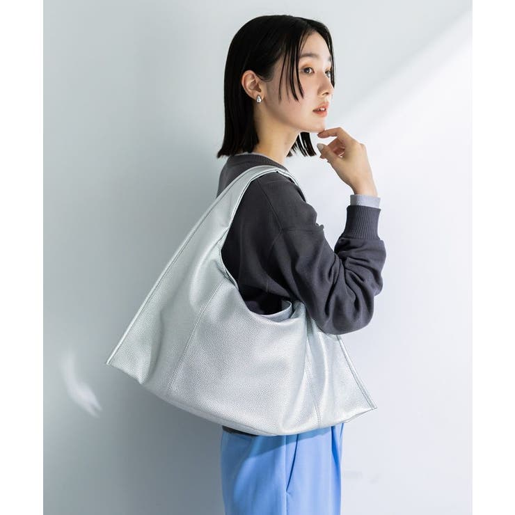 シルバー | トライアングルショルダーバッグ | Green Parks 