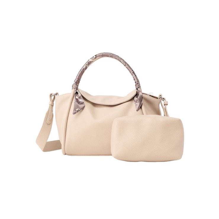 3SETスカーフ付コードハンドルバッグinポーチ | Green Parks  | 詳細画像36 