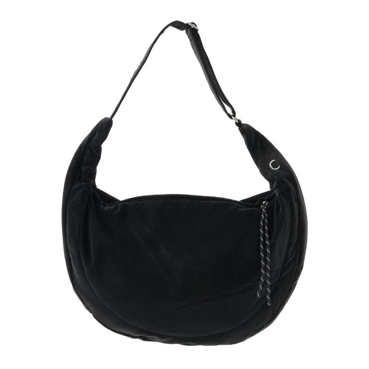 ブラック | ドロストワンショルダーバッグ | Green Parks 