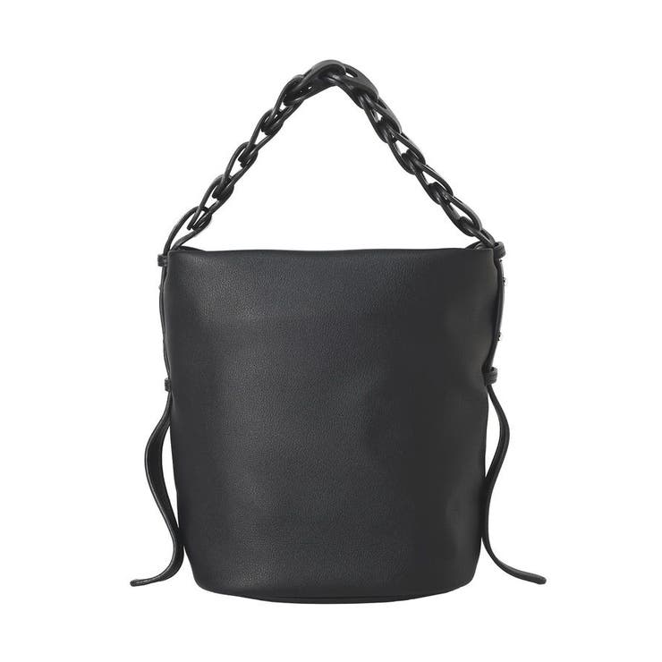 ブラック | 2WAYチェーンメイクワンショルダーバッグ | Green Parks 