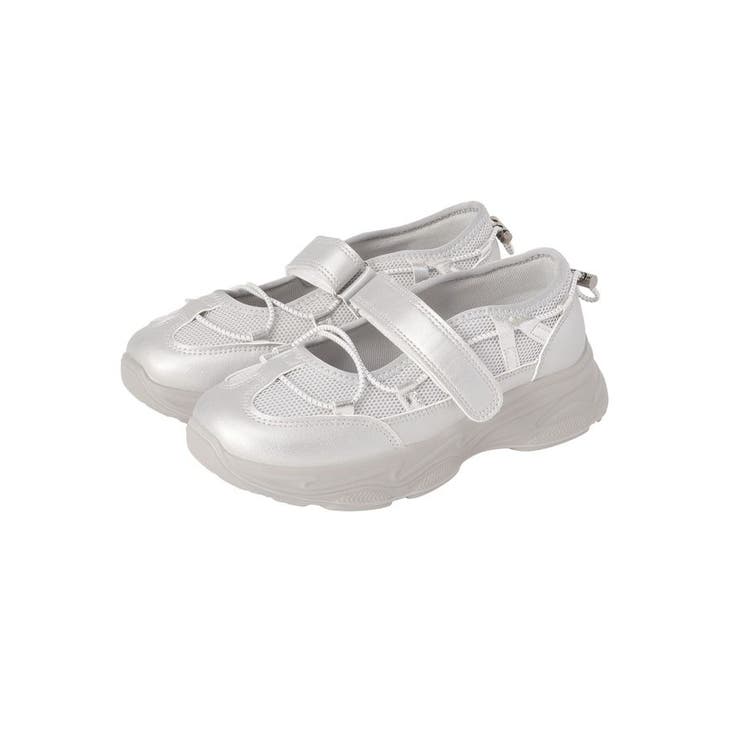 ドロストコードメッシュスニーカー | Green Parks  | 詳細画像1 