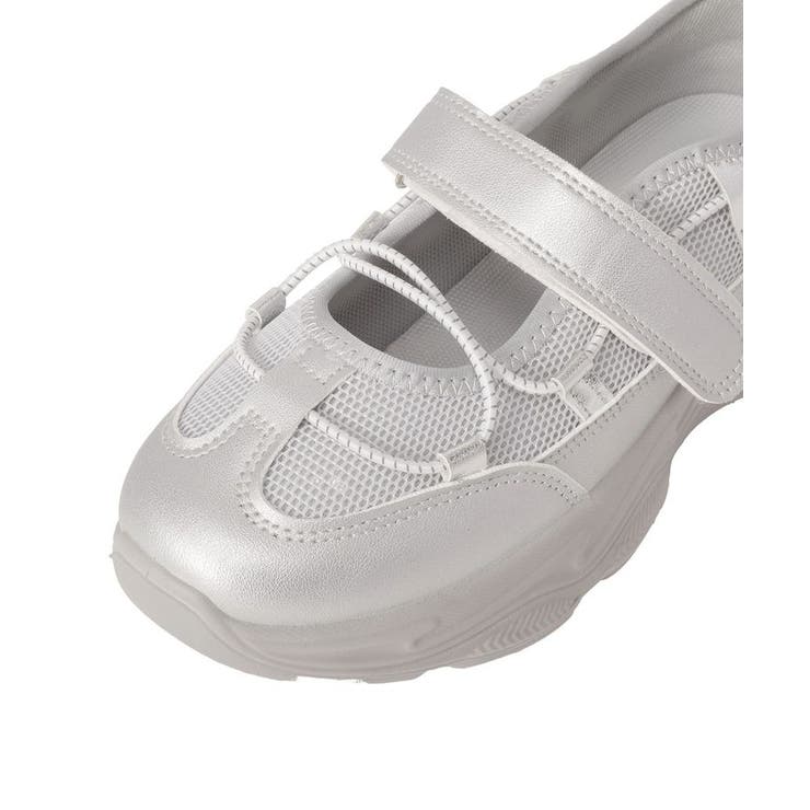 ドロストコードメッシュスニーカー | Green Parks  | 詳細画像10 