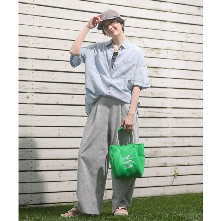 ロープハンドルメッシュトートバッグミニ | Green Parks  | 詳細画像2 