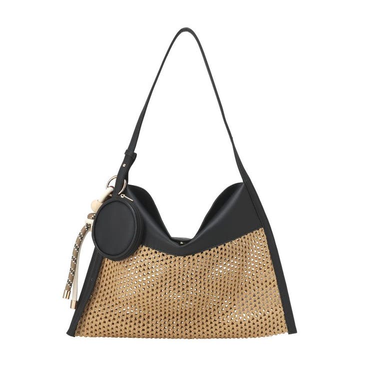 【2SET】ポーチチャーム付き雑材トートバッグ | Green Parks  | 詳細画像19 