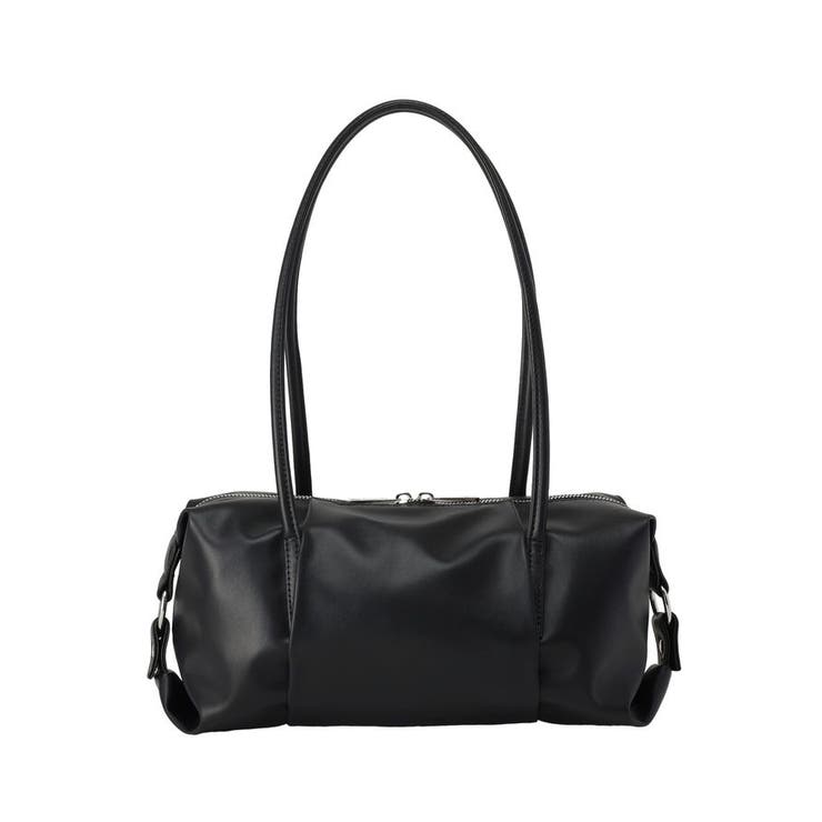 ブラック | スクエアボストンバッグ | Green Parks 