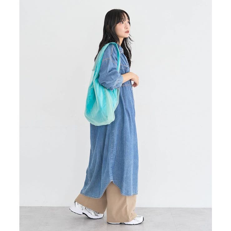 チュールレイヤードポケッタブルバッグ | Green Parks  | 詳細画像8 