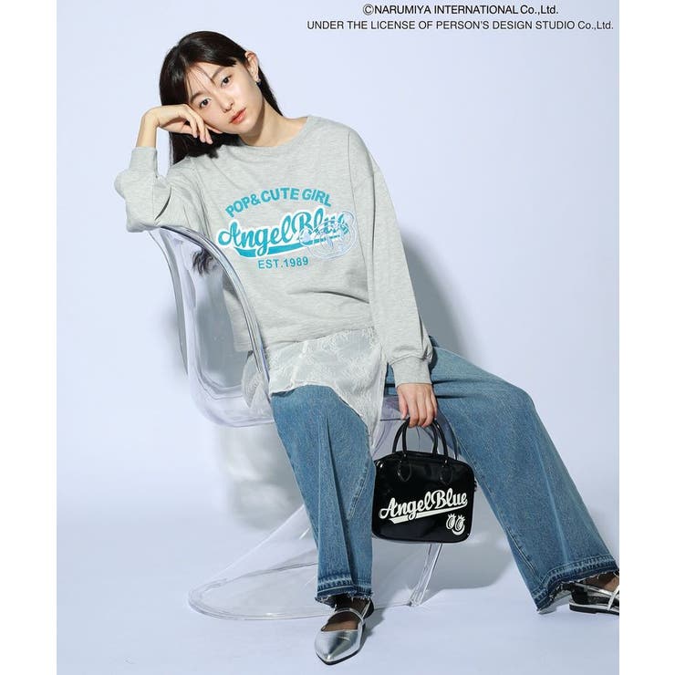 ANGEL BLUEボストンバッグ[品番：GRPW0047636]｜Green Parks